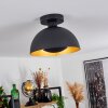 Vivian Plafondlamp Zwart, 1-licht