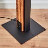 Yuma Staande lamp Natuurlijke kleuren, Zwart, 4-lichts