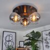Pascal Plafondlamp Zwart, 3-lichts