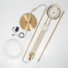Biot Staande lamp LED Messing, 2-lichts Biot Staande lamp LED Messing, 2-lichts