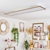 Barasat Plafondpaneel LED Wit, 1-licht