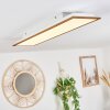Barasat Plafondpaneel LED Wit, 1-licht