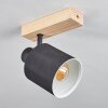 Sumlili Plafondlamp Natuurlijke kleuren, Zwart, 1-licht