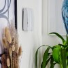 Hutton Muurlamp LED Nikkel mat, 1-licht