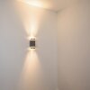 Inglewood Buiten muurverlichting Antraciet, 2-lichts