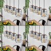 Loedingen Hanglamp Bruin, Zwart, 4-lichts