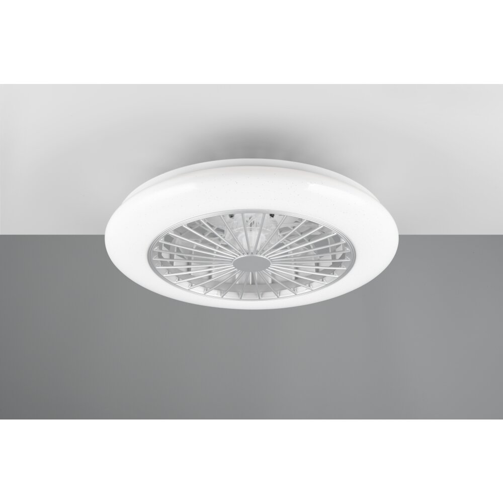 Reality Stralsund Ventilator LED Titan, 1-licht, Afstandsbediening
