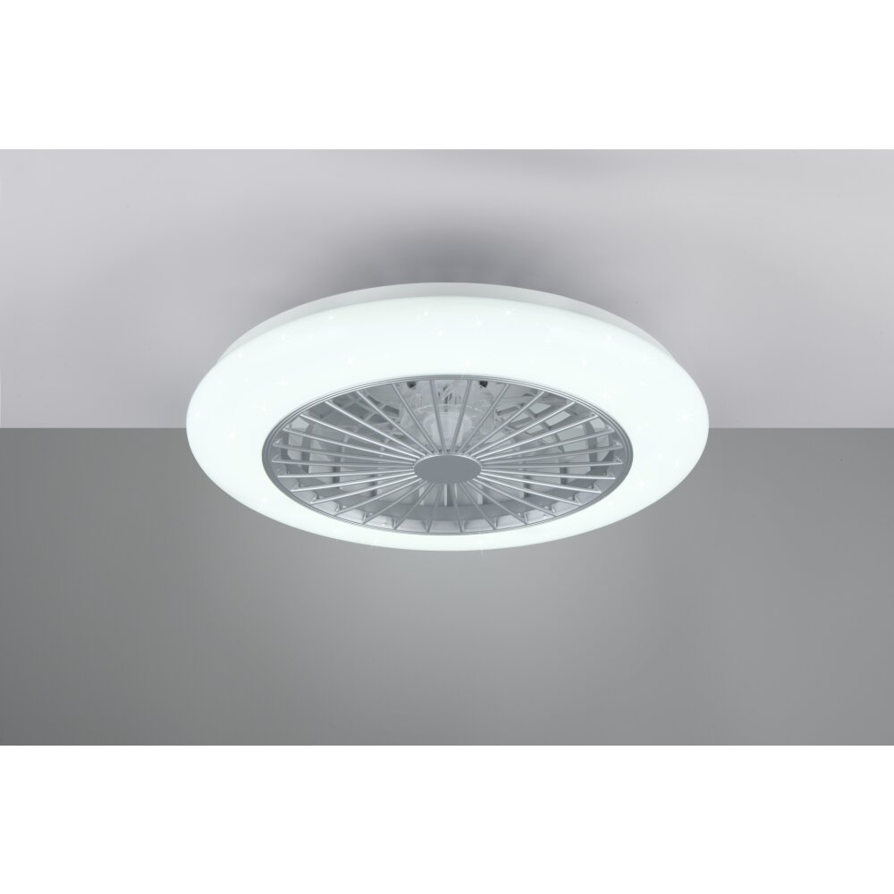Reality Stralsund Ventilator LED Titan, 1-licht, Afstandsbediening