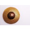 Holländer UTOPISTICO Muurlamp Bruin, Goud, Messing, 2-lichts
