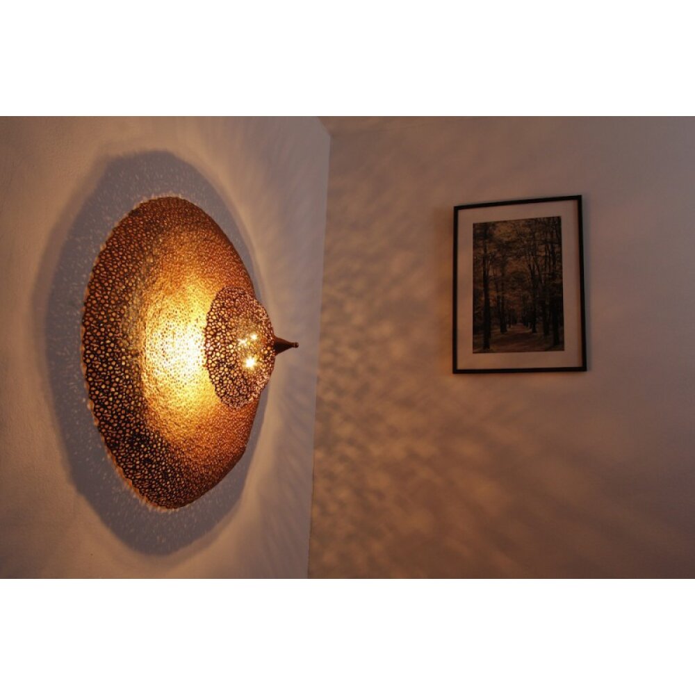 Holländer UTOPISTICO Muurlamp Goud, Messing, 3-lichts