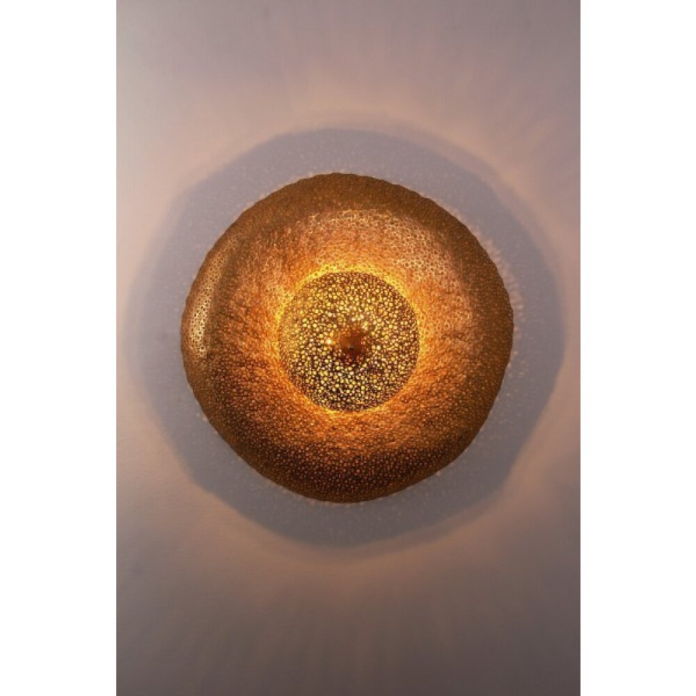 Holländer UTOPISTICO Muurlamp Goud, Messing, 3-lichts