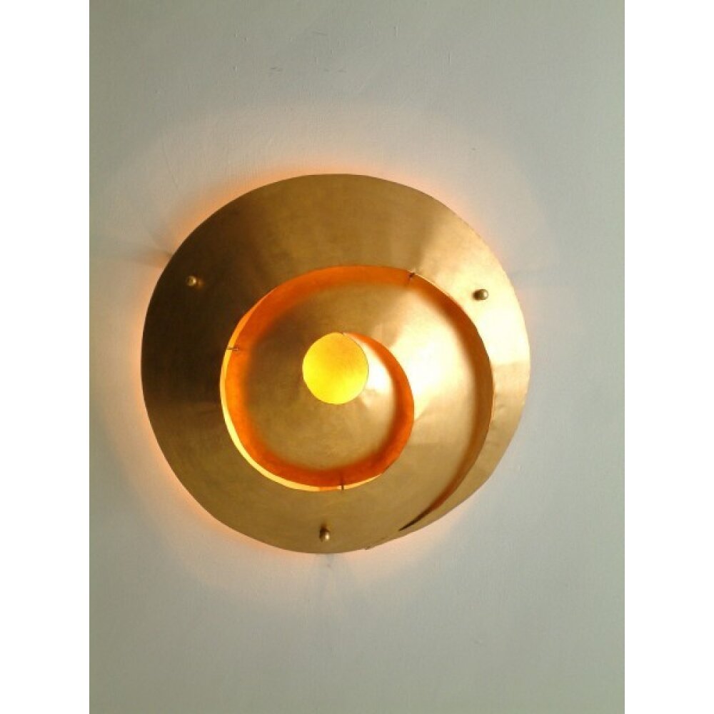 Holländer SNAIL ONE Plafondlamp Goud, 3-lichts main product photo