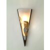 Holländer ONDULATA Muurlamp Bruin, Goud, 1-licht Holländer ONDULATA Muurlamp Bruin, Goud, 1-licht