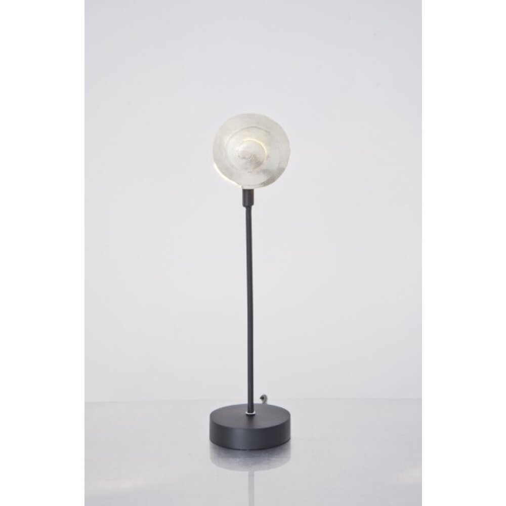 Holländer PICCOLA NAUTILO Tafellamp Zwart, Zilver, 1-licht main product photo