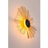 Holländer Tremolo Muurlamp Bruin, Goud, Zwart, 1-licht