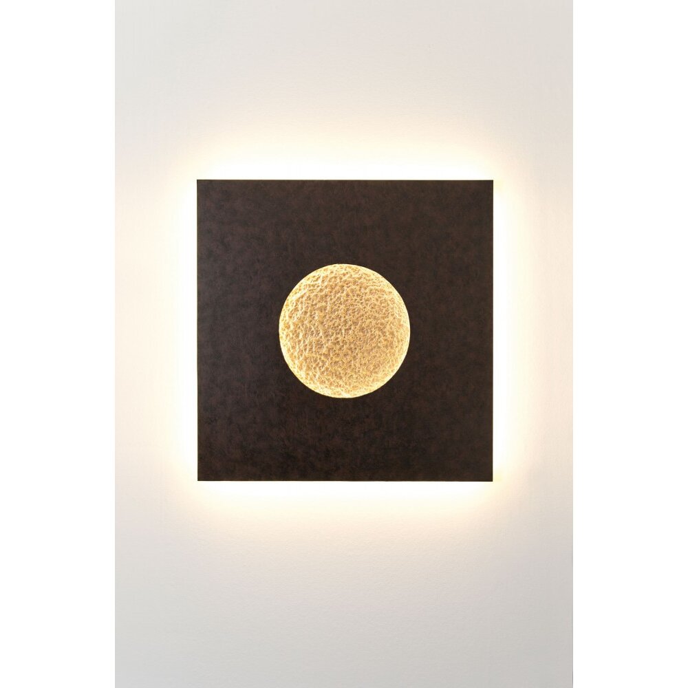 Holländer LUNA Muurlamp LED Bruin, Goud, Zwart, 1-licht main product photo