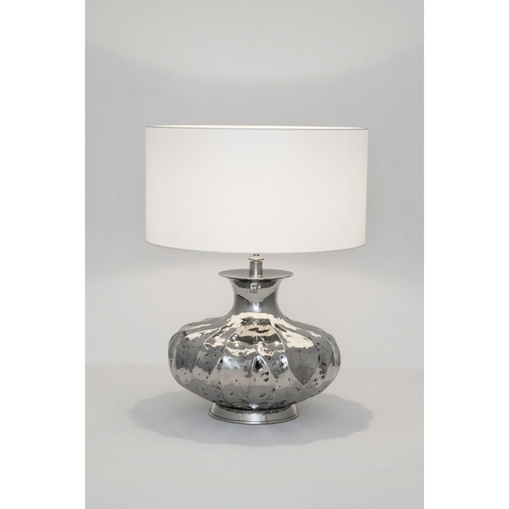 Holländer DAMASCO Tafellamp Zilver, 1-licht main product photo