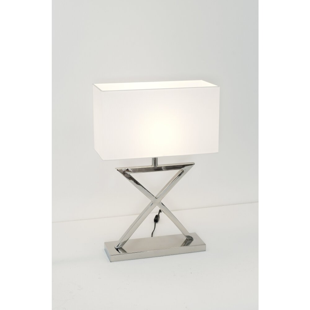 Holländer INTEGRATO Tafellamp Zilver, 1-licht main product photo