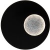 Holländer LUNA RUND GROß Muurlamp LED Bruin, Zwart, Zilver, 1-licht