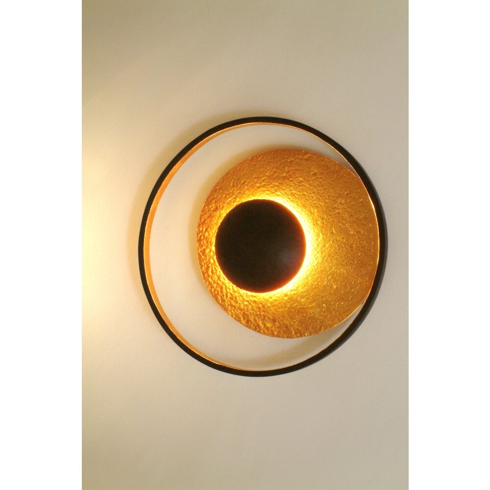 Holländer SATELLITE Muurlamp Bruin, Goud, Zwart, 4-lichts main product photo