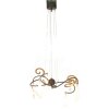 Holländer CASINO Hanger Bruin, Goud, Zwart, 5-lichts