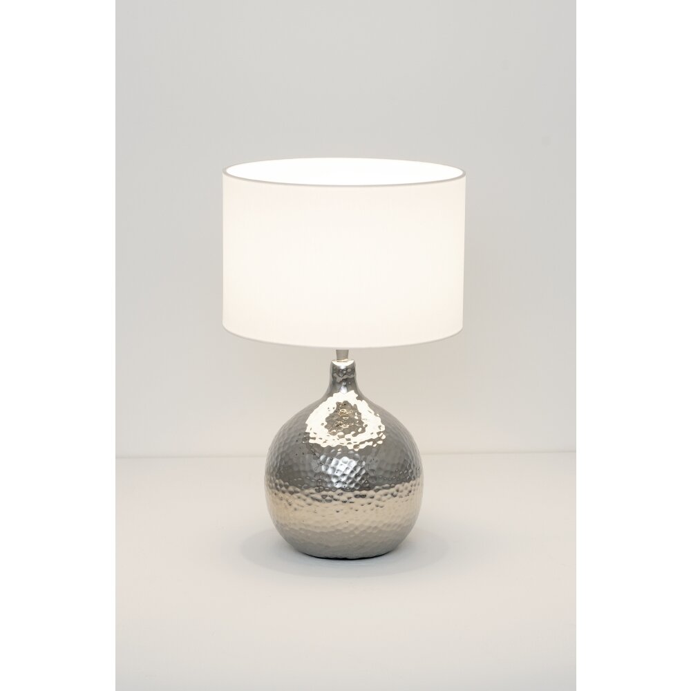 Holländer ANANAS Tafellamp Zilver, 1-licht main product photo