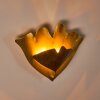 Baranof Wandlamp Goud, 2-lichts