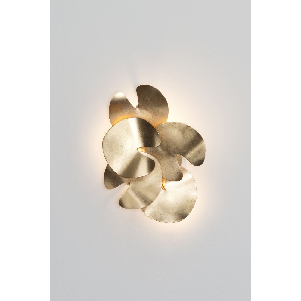 Holländer CONTROVERSIA Muurlamp LED Goud, 5-lichts main product photo