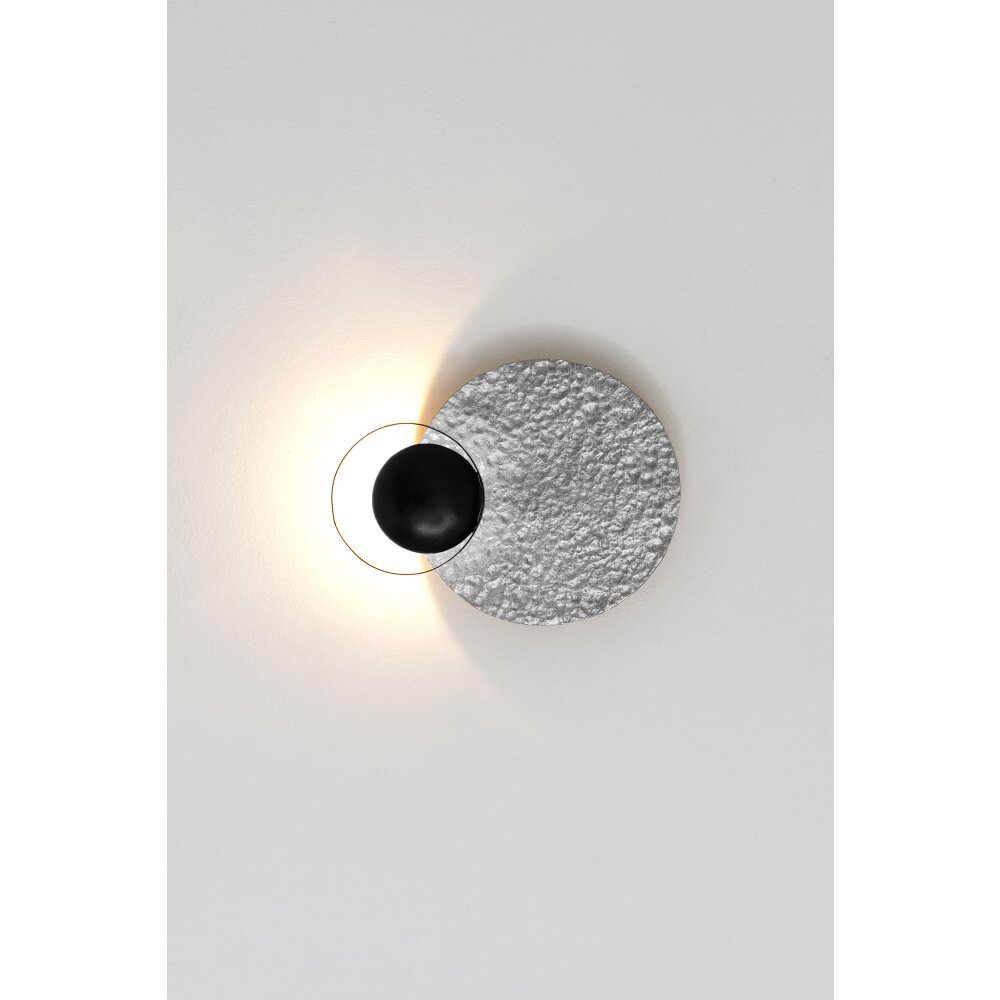 Holländer STARE Muurlamp LED Bruin, Zwart, Zilver, 1-licht main product photo