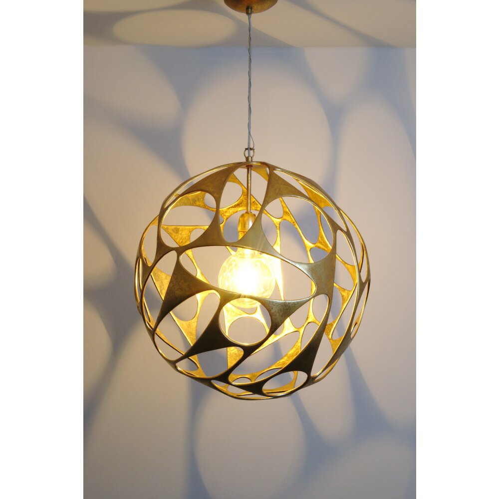 Holländer TALISMANO Hanglamp Goud, 1-licht