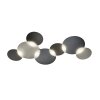Grossmann CIRC Plafondlamp LED Grijs, Zilver, 1-licht