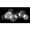 Grossmann CIRC Plafondlamp LED Grijs, Zilver, 1-licht