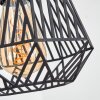 Cassils Hanglamp Zwart, 3-lichts