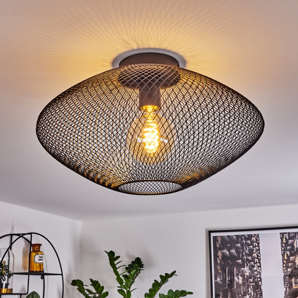 Moholm Plafondlamp Zwart, 1-licht main product photo