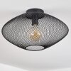 Moholm Plafondlamp Zwart, 1-licht