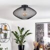 Moholm Plafondlamp Zwart, 1-licht