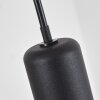 Treherne Hanglamp Natuurlijke kleuren, Zwart, 9-lichts