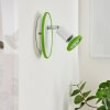 Cabri Muurlamp LED Chroom, Groen, Wit, 1-licht