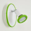 Cabri Muurlamp LED Chroom, Groen, Wit, 1-licht