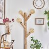 Pozos Staande lamp Natuurlijke kleuren, Zwart, 4-lichts
