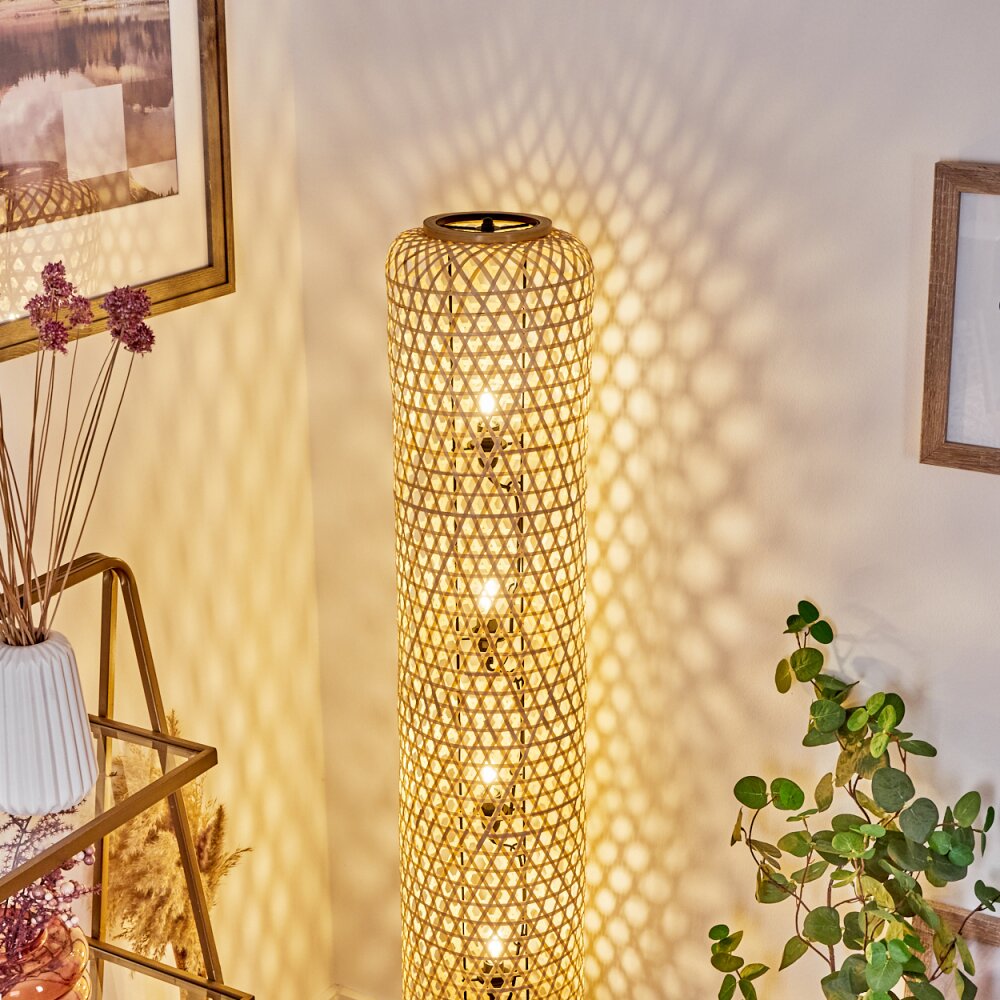 Quinto Staande lamp Zwart, 4-lichts