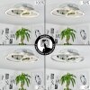 Buren Plafondlamp LED Aluminium, Chroom, 1-licht