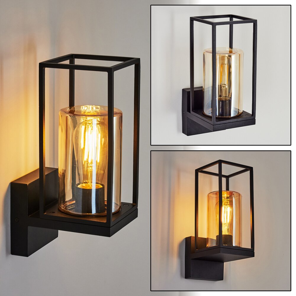 Palanga Buiten muurverlichting Zwart, 1-licht main product photo