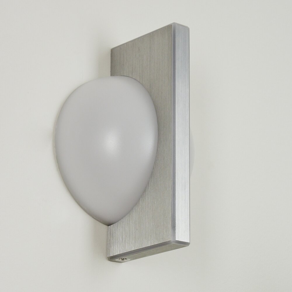 Wroxton Muurlamp LED Aluminium, 1-licht