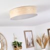 Magdalena Plafondlamp Natuurlijke kleuren, Wit, 2-lichts