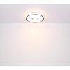 Globo GEORGIA Plafondlamp LED Wit, 1-licht, Afstandsbediening, Kleurwisselaar