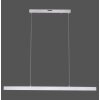 Paul Neuhaus Q-CORA Hanglamp LED Aluminium, 1-licht, Afstandsbediening