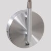 Steinhauer Nové Muurlamp Staal geborsteld, 1-licht