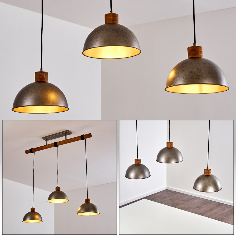 Tholen Hanglamp Bruin, 3-lichts main product photo