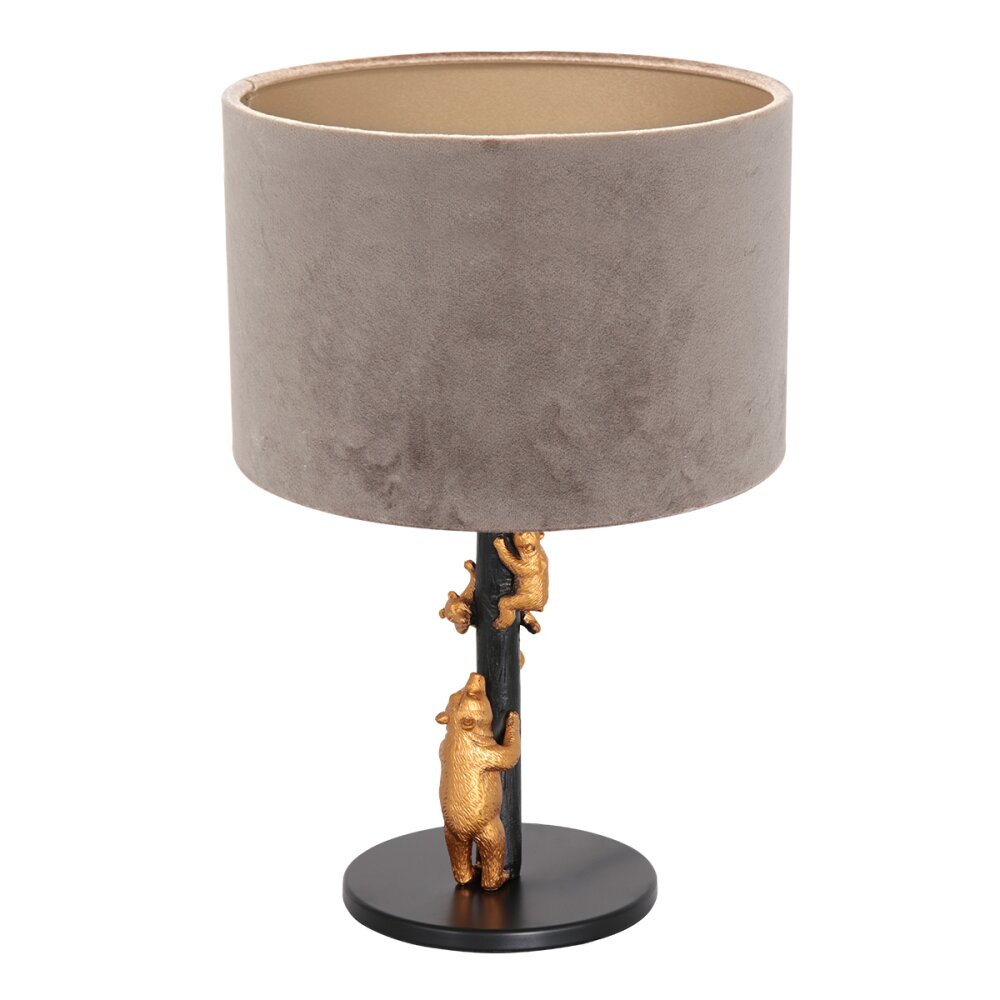 Steinhauer Animaux Tafellamp Goud, Zwart, 1-licht main product photo